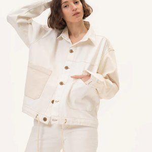 Mundaka Frank Unisex Natural White Jacket S NWT